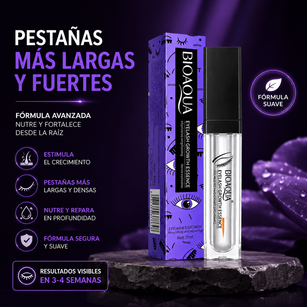 Serúm Pestañas Bioaqua - Deja de pagar por pestañas